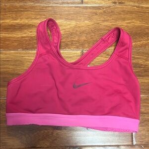 Nike Pink Sports Bra Medium Impact